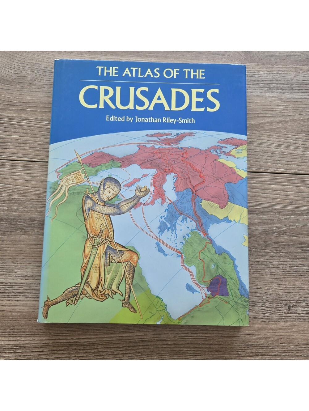 The Atlas of the Crusades Jonathan Riley-Smith 1991 HC DJ Medieval History Maps